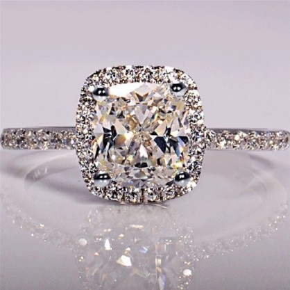Rings For Women Bridal Wedding Anelli Trendy Jewelry Engagement Ring White Gold Color Anillos - Image 2