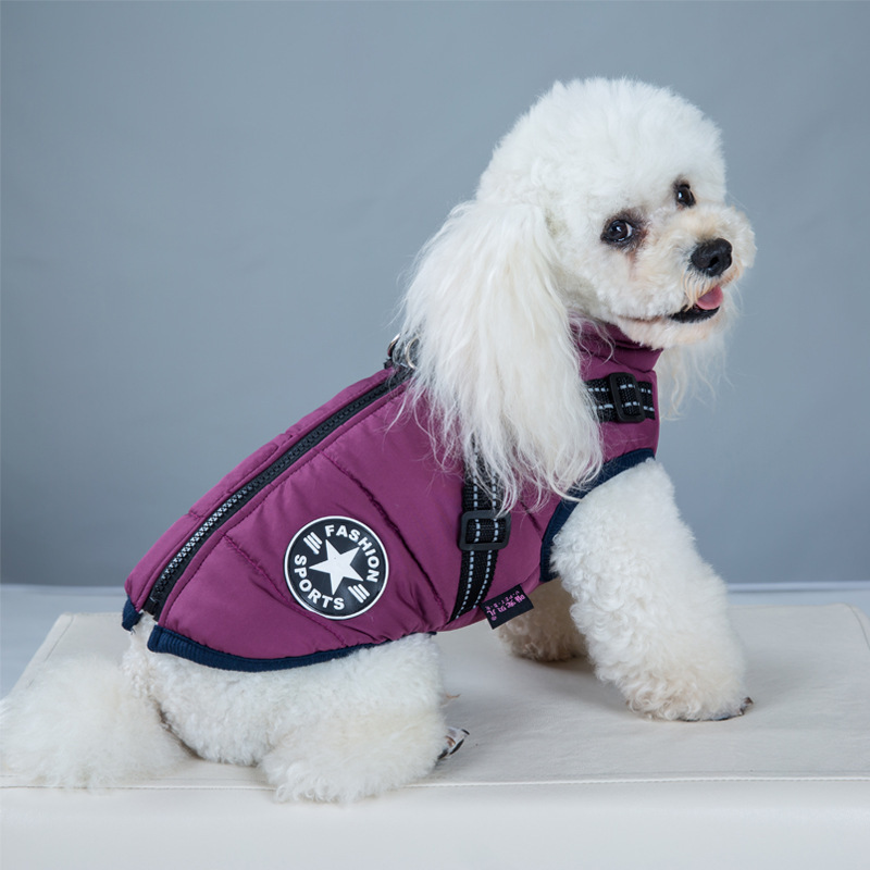 Pet Dog Clothes For Small Dogs Winter Warm Dog Hooded Coat Jackets Chihuahua Pug Outfits Puppy Cat Clothing - Image 8
