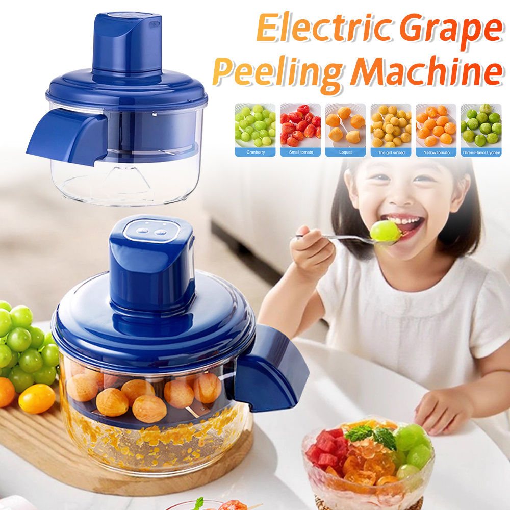 Automatic Electric Grape Peeler Electric Rechargeable Fruit Peeling Machine Hands-Free Skin Remover Home Kitchen Supplies Kitchen Gadgets - Image 8